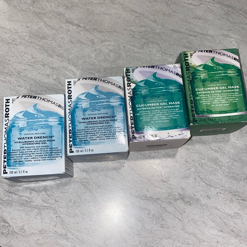 New Set Peter Thomas Roth gel mask cloud mask